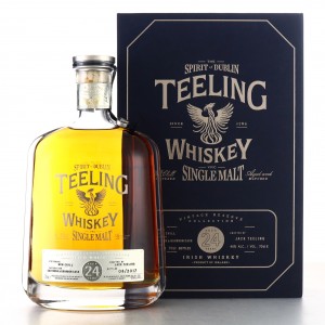 Teeling Whiskey 24 Vintage Reserve Single Malt Batch 2 Bourbon Sauternes