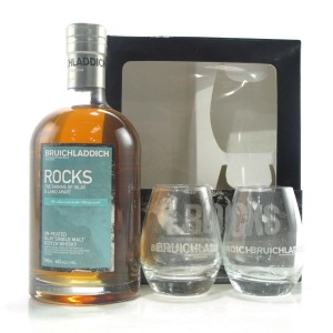 Bruichladdich Rocks 2nd Edition   with 2 x Glasses