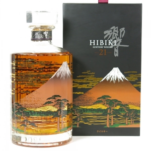 Hibiki 21 Year Old Mount Fuji 1st Edition / Damaged Seal