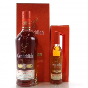 Glenfiddich 21 Year Old Reserva Rum Cask Finish   with 20cl