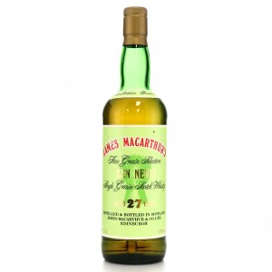 Ben Nevis 27 Year Old James MacArthur Single Grain 1980s
