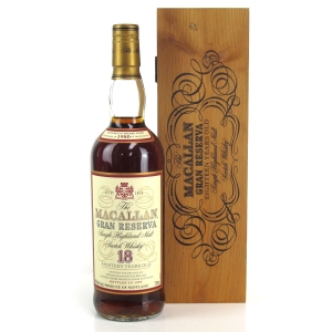 Macallan 1980 Gran Reserva 18 Year Old 75cl / US Import