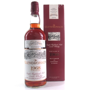 Glendronach 1968 25 Year Old 75cl / US Import