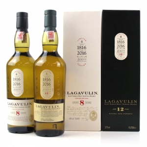 Lagavulin 8 And 12 200th Anniversary Edition