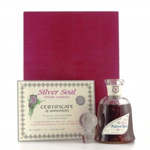 Highland Park 1974 Silver Seal 31 Year Old Baccarat Decanter   Bottle 1 of 1       