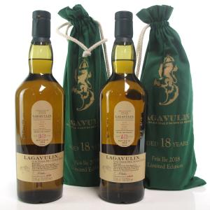 Lagavulin 18 Feis Ile 2018 2 X 70cl