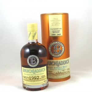 Bruichladdich 1992 17 Year Old T.B.Watson's Centenary Front