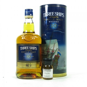 Three Ships 10 Including Drinks By The Dram Sample