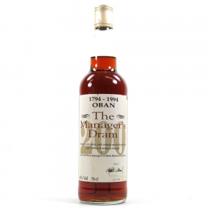 Oban 16 Year Old Manager's Dram Bi-Centenary 1994