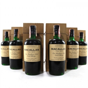 Macallan 1874 Replica 6 X 70cl Giovinetti Import Case