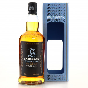 Springbank 2003 Single Cask 12 Port Pipe