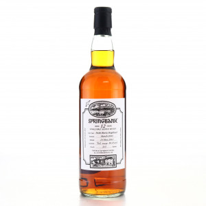 Springbank 2000 Single Cask 12 Year Old   Open Day 2012