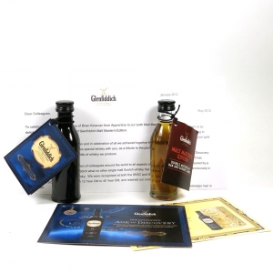 Glenfiddich Age of Discovery Bourbon and Glenfiddich Malt Masters Miniature 2 x 5cl