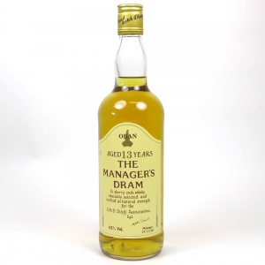 Oban 13 Year Old  Manager s Dram 