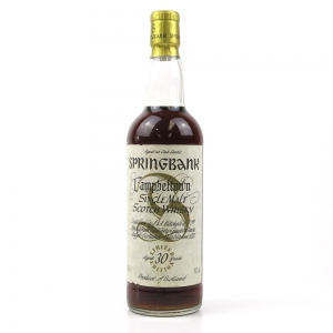 Springbank 30 Limited Edition