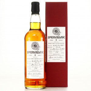 Springbank 1999 Springbank Society 11 Local Barley Sherry Butt