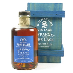 Port Ellen 1979 Signatory Vintage 24 Year Old Burgundy Finish