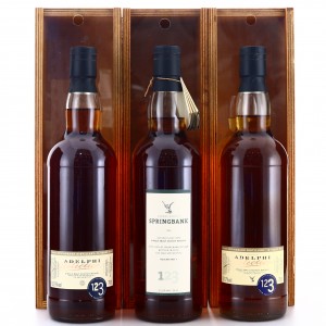 Springbank Distillery Adelphi George Geigy S Releases No 1 3 3 X 70cl