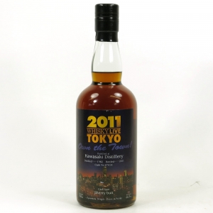 Kawasaki 1982 Single Cask #7414 Whisky Live Tokyo / Own The Town Front