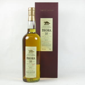 Brora 35 Year Old 2013 Release (US Import) 75cl back