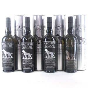 Arran Machrie Moor Cask Strength 1st 4th Editions 4 x 70cl