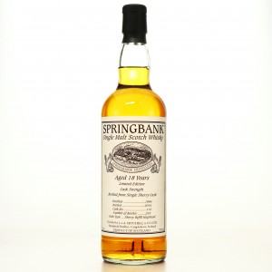 Springbank 1996 Single Sherry Cask 18 114