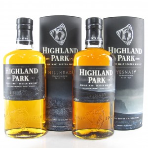 Highland Park Yesnaby   Hillhead 2 x 70cl