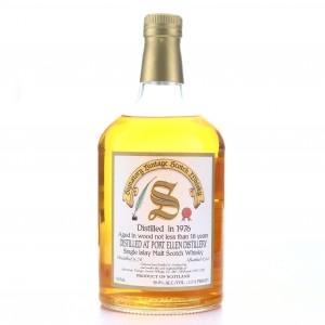 Port Ellen 1976 Signatory Vintage 18 Year Old 75cl / US Import