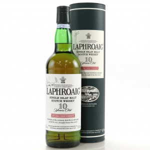 Laphroaig 10 Original 55 7 Signed