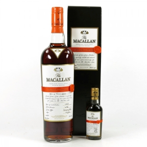 Macallan 1997 Easter Elchies 2010 Including Miniature