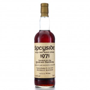 Glenlivet 1971 Kingsbury 28 Celtic Label