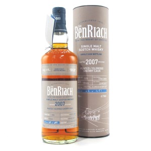 Benriach 2007 Single Cask 10 Peated Oloroso Sherry Cask