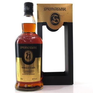 Springbank 1995 Single Cask 21 Campbeltown Malts Festival 2017