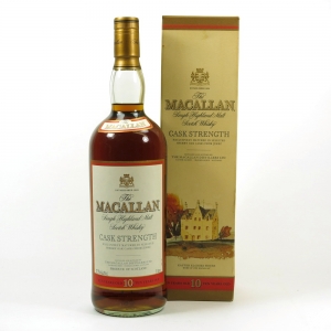 Macallan 10 Year Old Cask Strength 1 Litre