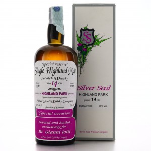 Highland Park 1996 Silver Seal 14 Selected For Gianni Iotti