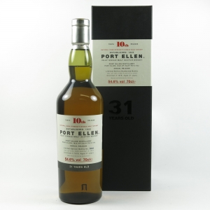 Port Ellen 1978 31 Year Old 10th Release Front