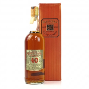 Macallan 40 Year Old Gordon and MacPhail / Pinerolo Import