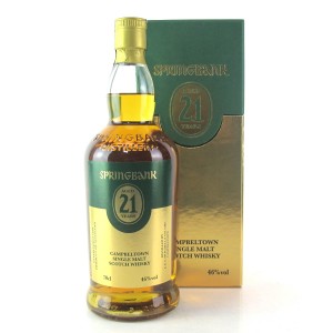 Springbank 21 Single Rum Cask