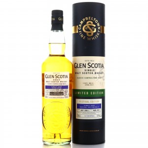 Glen Scotia 2001 Single Cask   Campbeltown Malts Festival 2017 Signed by Charles Maclean