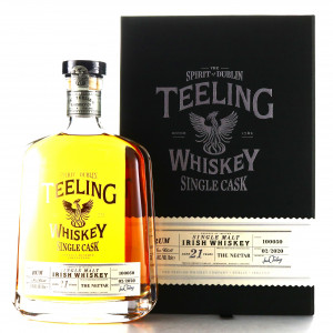 Teeling Whiskey 21 Year Old Single Rum Cask  100050   The Nectar       