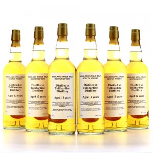 Tullibardine 2006 Private Bourbon Cask 12 6 X 70cl Case