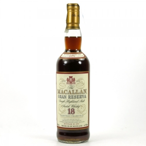 Macallan 1979 Gran Reserva 18 Year Old