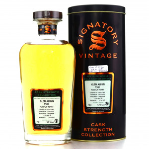 Glen Albyn 1981 Signatory Vintage 29 Year Old Cask Strength