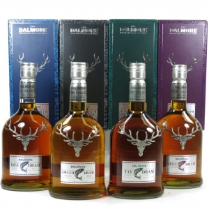 Dalmore River Series 2012 Release Dee Spey Tay And Tweed Drams 4 X 70cl