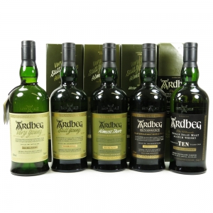 Ardbeg Path to Peaty Maurity Collection 5 x 70cl