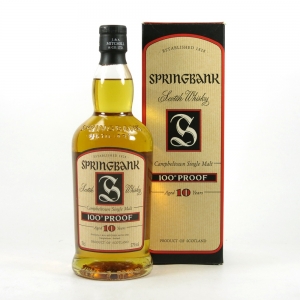 Springbank 10 Year Old 100 Proof 1990s