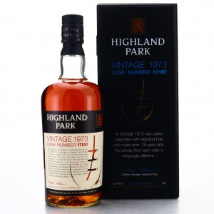 Highland Park 1973 Single Sherry Cask 28 11151