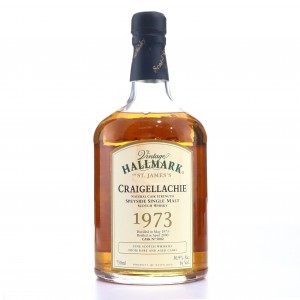 Craigellachie 1973 Hallmark of St James 75cl / US Import