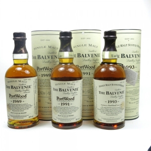 Balvenie Port Wood Finish Collection 1993 / 1991 / 1989 Front