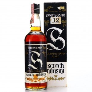 Springbank 12 Year Old Sherry Cask 1980s / Samaroli Import